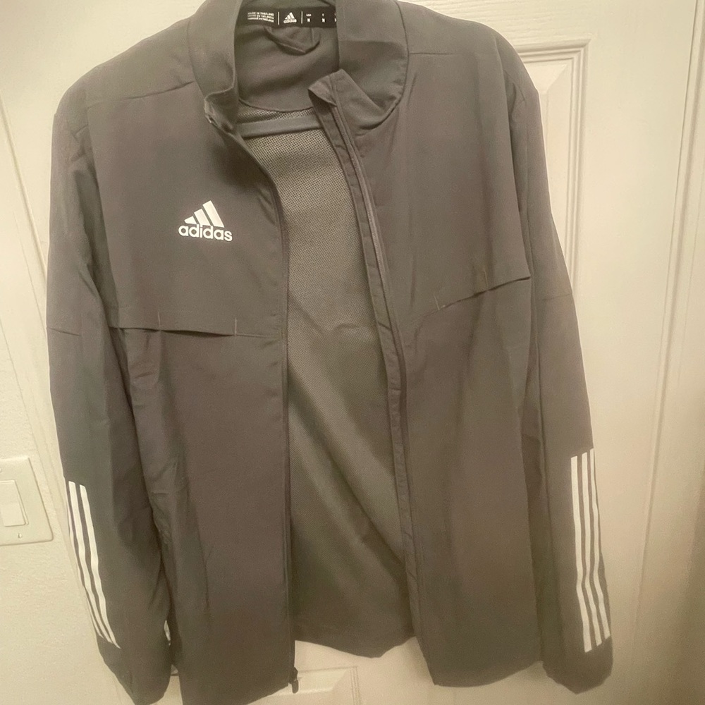 Adidas Lightweight Gray Jacket